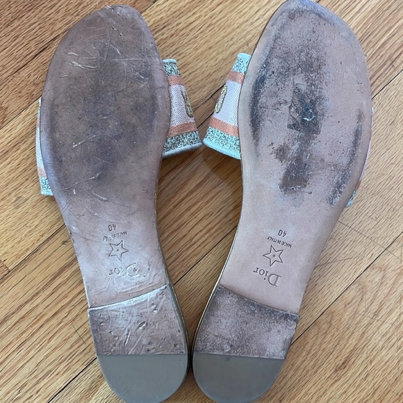 CHRISTIAN DIOR DWAY SLIDES - Picture 4 of 5